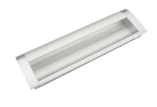 Uchwyt meblowy wpuszczany UM-010 128mm ALUMINIUM