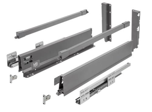 Szuflada MODERN-PRO 350 Bardzo Wysoka  H199 ANTRACYT