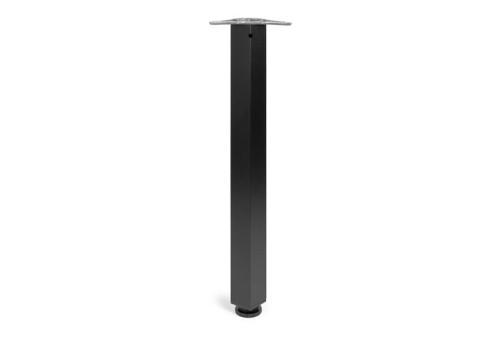 Noga neblowa kwadratowa H-820mm CZARNA