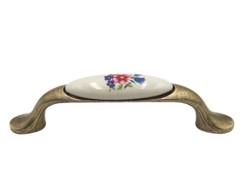 Uchwyt meblowy porcelana L-1947 MLK1 96mm