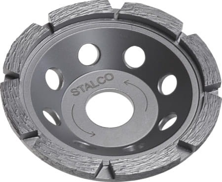 Tarcza diamentowa szlifierska 1-rzędowa STALCO 100mm
