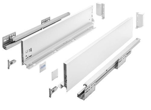 Szuflada Axis Pro 500 ŚREDNIA BIAŁA H116