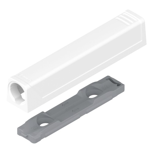 Adapter prosty do TIP-ON BLUM wersja długa biały 