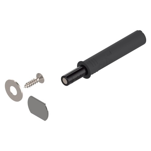Odbojnik TIP-ON BLUM wersja krótka z magnesem czarny