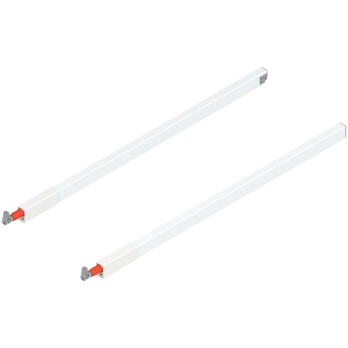 Reling podłużny ZRG.437RSIC TANDEMBOX ANTARO L+P-500 mm BIAŁY