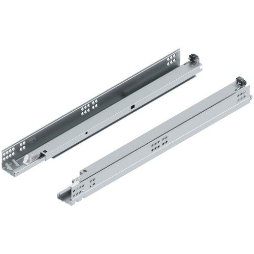 Prowadnica TANDEM TIP-ON pełny wysuw P+L 30kg L-350