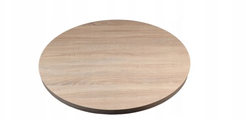 Okrągły blat stołu 80 cm Dąb Sonoma