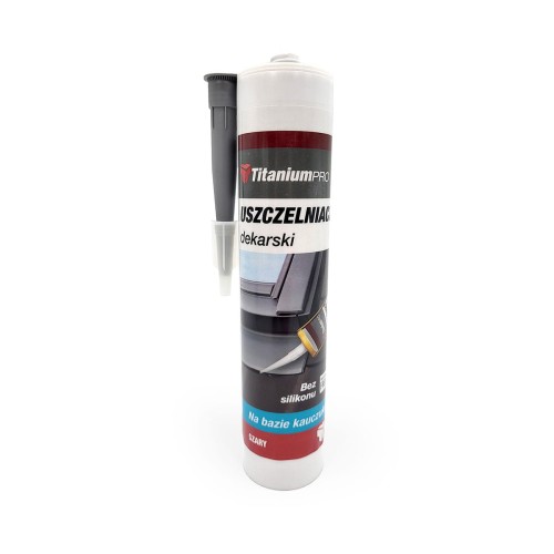 Uszczelniacz Dekarski Titanium SZARY 300ml