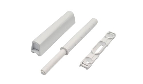Odbojnik meblowy STRONG PUSH X-PRESS z końcówką silikonową BIAŁY 