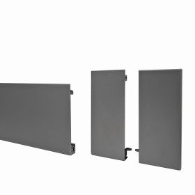 Panel frontu szuflady wewnętrznej + złączki GTV AXIS PRO H84 ANTRACYT