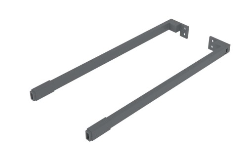 Reling kwadratowy wzdłużny AXIS PRO 450 mm ANTRACYT