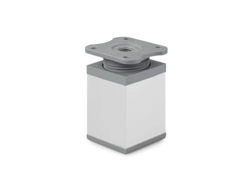Nóżka meblowa regulowana D-027  H-60 ALUMINIUM