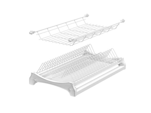 Ociekarka do naczyń ze stelażem do szafki 50 BIAŁA