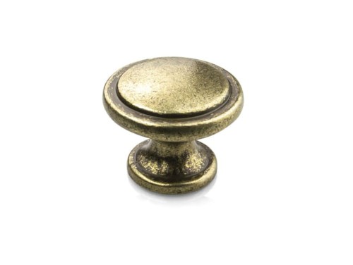 Gałka meblowa okrągła GM-350 STARE ZŁOTO