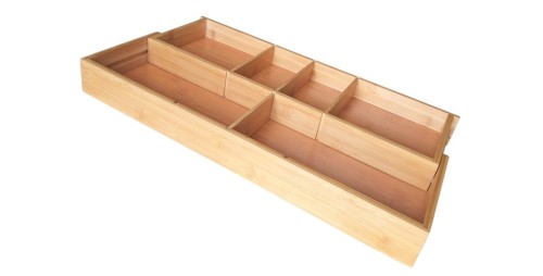 Wkład organizer BAMBUSOWY REGULOWANY L500 150-256/472-474