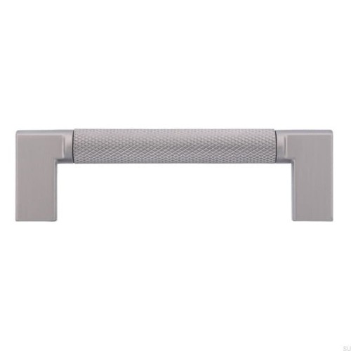 Uchwyt meblowy SIRO-2457 128 mm Srebrny Szczotkowany 