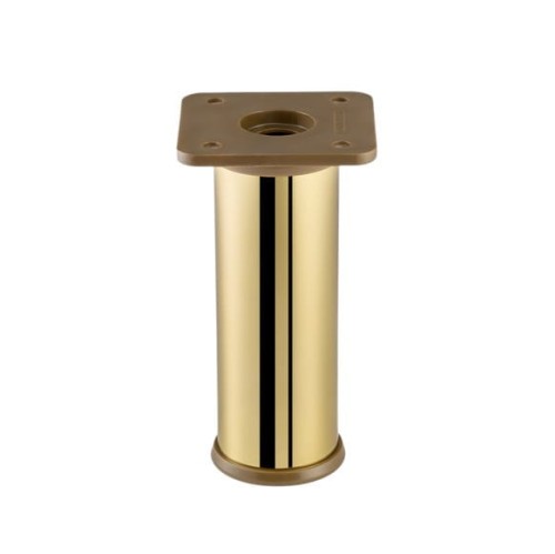 Nóżka meblowa okrągła N2 H-60mm ZŁOTY POŁYSK