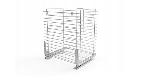 Kosz cargo jednopoziomowy W-2356M STAND.PRO TANDEM 500 SREBRNY