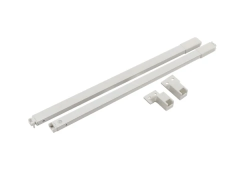 Reling kwadratowy wzdłużny AXIS PRO 450 mm BIAŁY