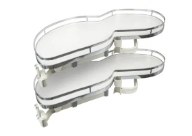 Nerka półka narożna SUPLIMO Prawa lub Lewa 800 mm BIAŁA