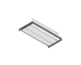 Ociekarka jednopoziomowa do szafki 60cm CHROM