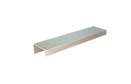 Uchwyt meblowy krawędziowy VERA C-4909A - 256 mm Inox