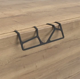 Uchwyt meblowy PRATO C-6493-96 mm Antracyt