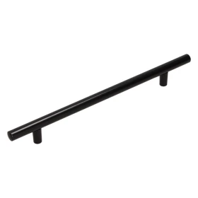 Uchwyt meblowy reling 192 mm Czarny Mat