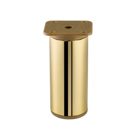 Nóżka meblowa okrągła N5 H-150mm ZŁOTY POŁYSK