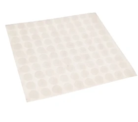 Odbojnik silikonowy samoprzylepny fi8mm - Transparentny
