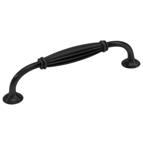 Uchwyt meblowy UR085 - 128 mm Czarny Mat