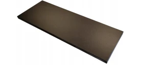Półka ścienna CZARNA 0190 20X59 cm